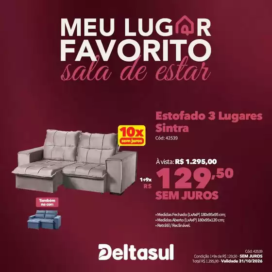 Catálogo Deltasul em Herveiras | Promoções especiais em andamento | 2026-10-19T00:00:00.000Z - 2026-10-31T00:00:00.000Z