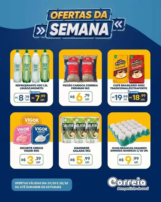 Catálogo Supermercados Correia | Encarte Supermercados Correia | 2026-10-19T00:00:00.000Z - 2026-10-20T00:00:00.000Z