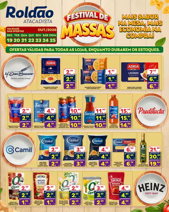 Catálogo Roldão | ROLDAO FESTIVAL DE MASSAS | 2026-10-19T00:00:00.000Z - 2026-10-25T00:00:00.000Z