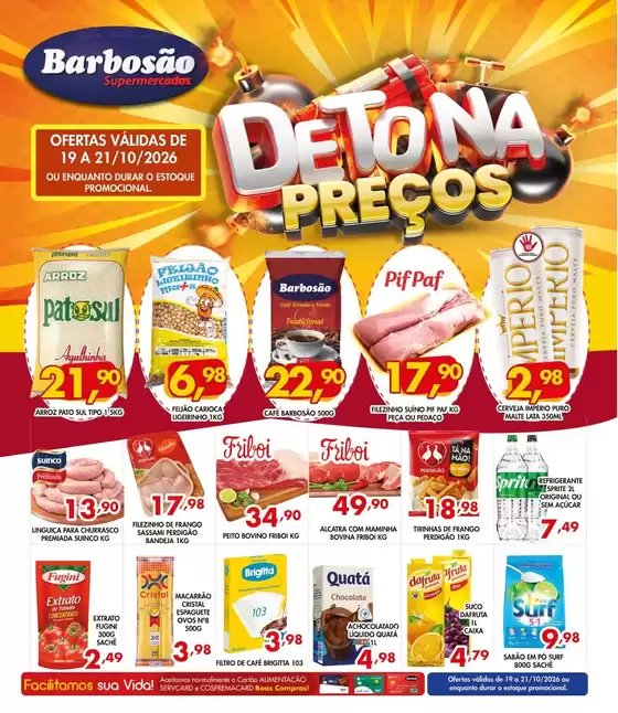 Catálogo Barbosão Extra Supermercados | Encarte Barbosão Extra Supermercados | 2026-10-19T00:00:00.000Z - 2026-10-21T00:00:00.000Z