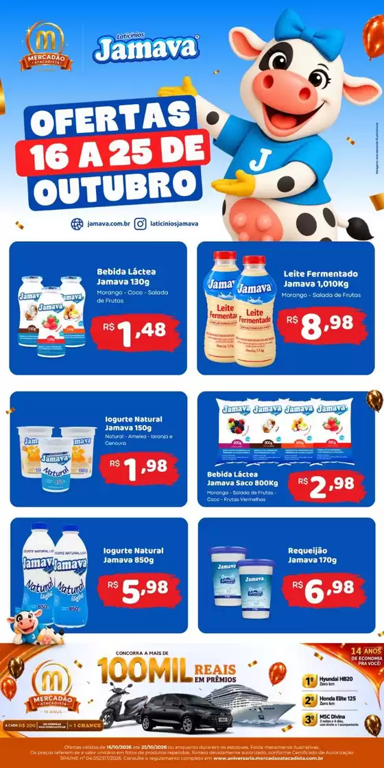 Catálogo Mercadão Atacadista | Ótima oferta para todos os clientes | 2026-10-16T00:00:00.000Z - 2026-10-25T00:00:00.000Z