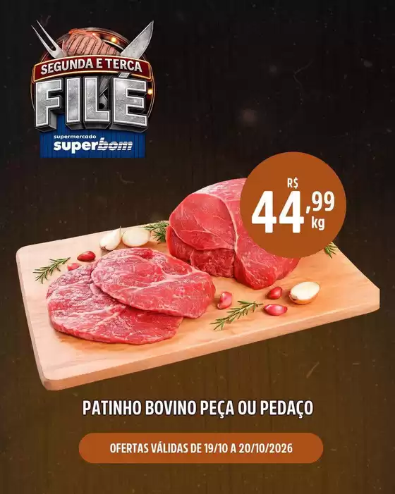 Catálogo Superbom Supermercado | Ofertas exclusivas e pechinchas | 2026-10-19T00:00:00.000Z - 2026-10-20T00:00:00.000Z