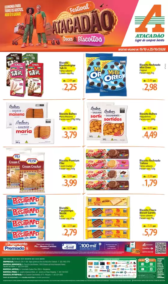 Catálogo Atacadão | Atacadão - Doces e Biscoitos | 2026-10-19T00:00:00.000Z - 2026-10-25T00:00:00.000Z