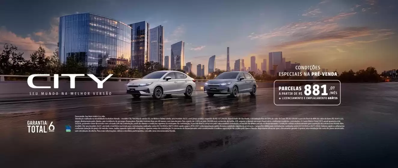 Catálogo Honda | Ofertas Honda | 2026-10-19T00:00:00.000Z - 2026-10-31T00:00:00.000Z
