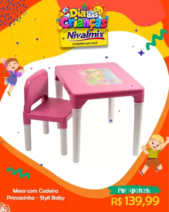 Catálogo Nivalmix | Dia das Crianças | 2026-10-19T00:00:00.000Z - 2026-10-31T00:00:00.000Z