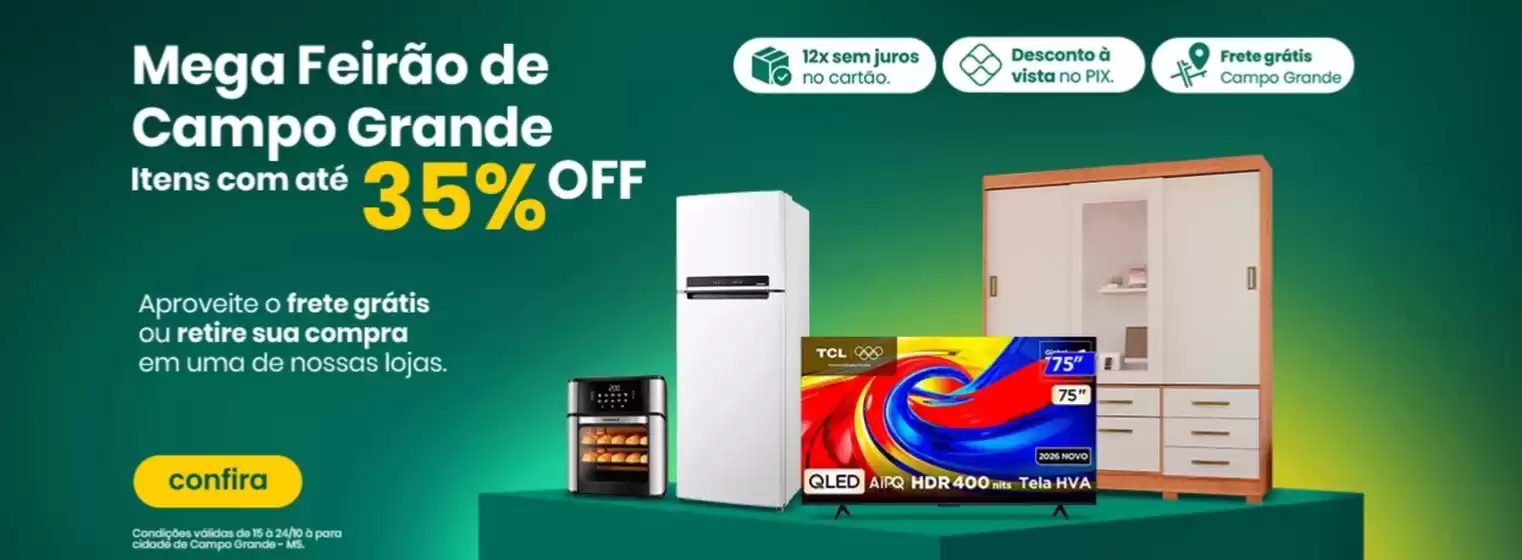 Catálogo Gazin | Ofertas Gazin | 2026-10-19T00:00:00.000Z - 2026-10-24T00:00:00.000Z