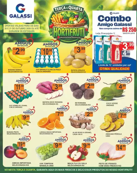 Catálogo Supermercados Galassi | HORTI FRÚTI | 2026-10-20T00:00:00.000Z - 2026-10-21T00:00:00.000Z