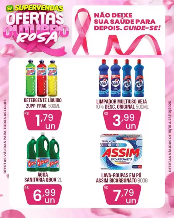 Catálogo Vivendas Supermercado | OFERTAS OUTUBRO ROSA | 2026-10-20T00:00:00.000Z - 2026-10-25T00:00:00.000Z