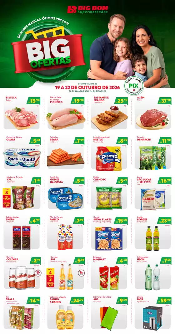 Catálogo Big Bom Supermercados | Big Ofertas | 2026-10-19T00:00:00.000Z - 2026-10-22T00:00:00.000Z
