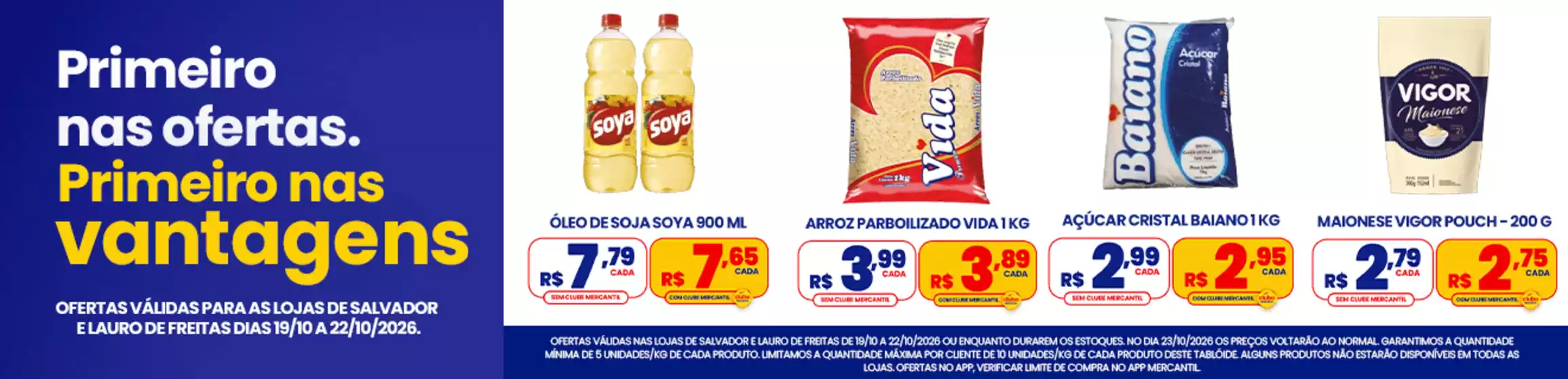 Catálogo Mercantil Atacado | Encarte Mercantil Atacado | 2026-10-19T00:00:00.000Z - 2026-10-22T00:00:00.000Z