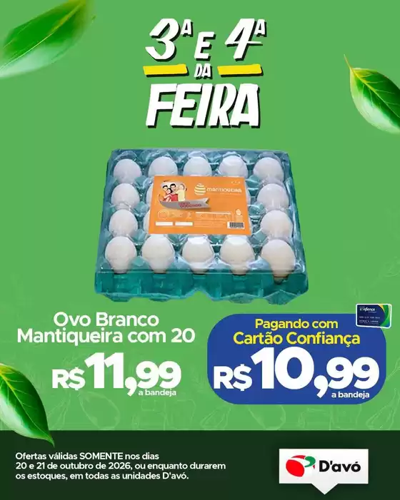 Catálogo D'avó Supermercado | Encarte Davó Supermercado | 2026-10-20T00:00:00.000Z - 2026-10-21T00:00:00.000Z