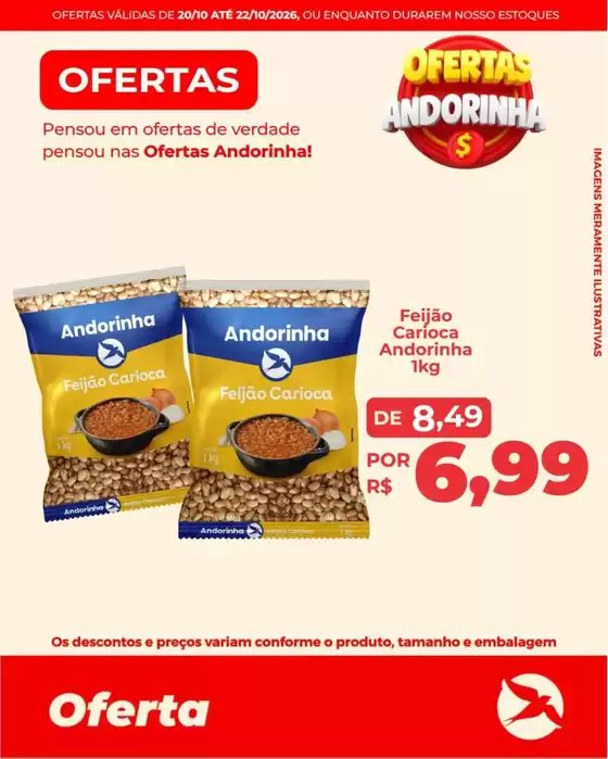 Catálogo Andorinha Hipermercado | Melhores ofertas para todos os clientes | 2026-10-20T00:00:00.000Z - 2026-10-22T00:00:00.000Z