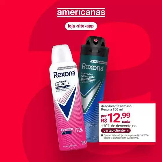 Catálogo Lojas Americanas em Sertaneja | Ofertas para caçadores de pechinchas | 2026-10-20T00:00:00.000Z - 2026-10-28T00:00:00.000Z