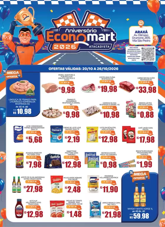 Catálogo Economart Atacadista | Jornal Semanal Araxa | 2026-10-20T00:00:00.000Z - 2026-10-26T00:00:00.000Z