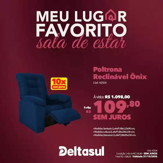Catálogo Deltasul em Canoas | Encarte Deltasul | 2026-10-20T00:00:00.000Z - 2026-10-31T00:00:00.000Z