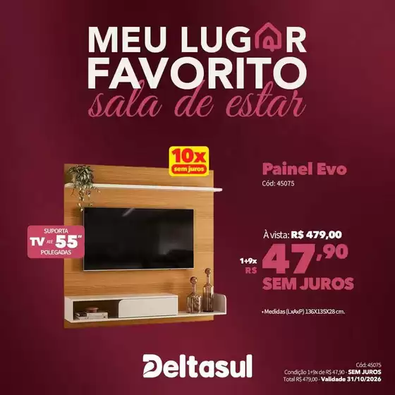 Catálogo Deltasul | Melhores ofertas para todos os clientes | 2026-10-20T00:00:00.000Z - 2026-10-31T00:00:00.000Z