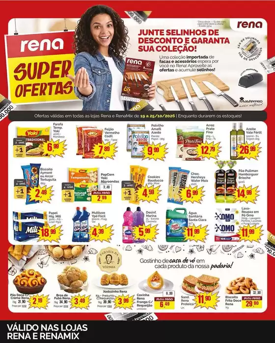 Catálogo Supermercados Rena | Ofertas especiais atraentes para todos | 2026-10-19T00:00:00.000Z - 2026-10-25T00:00:00.000Z