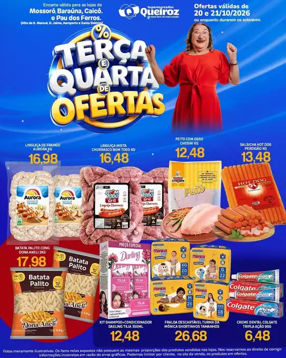 Catálogo Supermercados Queiroz | Promoções especiais em andamento | 2026-10-20T00:00:00.000Z - 2026-10-21T00:00:00.000Z
