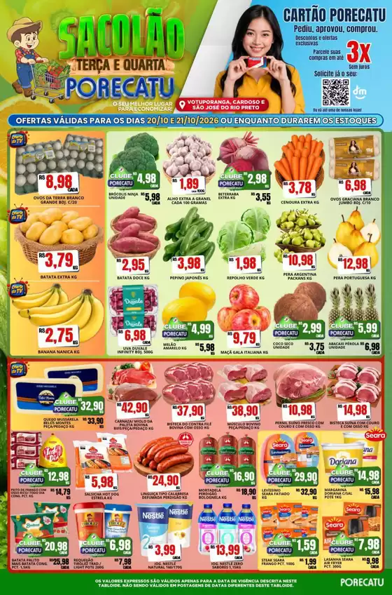 Catálogo Supermercado Porecatu | Encarte Supermercado Porecatu | 2026-10-20T00:00:00.000Z - 2026-10-21T00:00:00.000Z