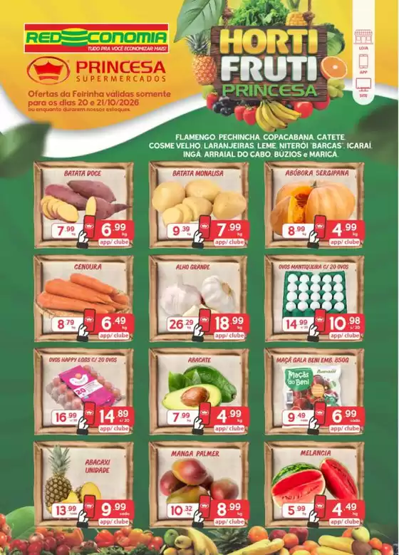Catálogo Princesa Supermercados | Feirinha G3 - 20 e 2110 | 2026-10-20T00:00:00.000Z - 2026-10-21T00:00:00.000Z