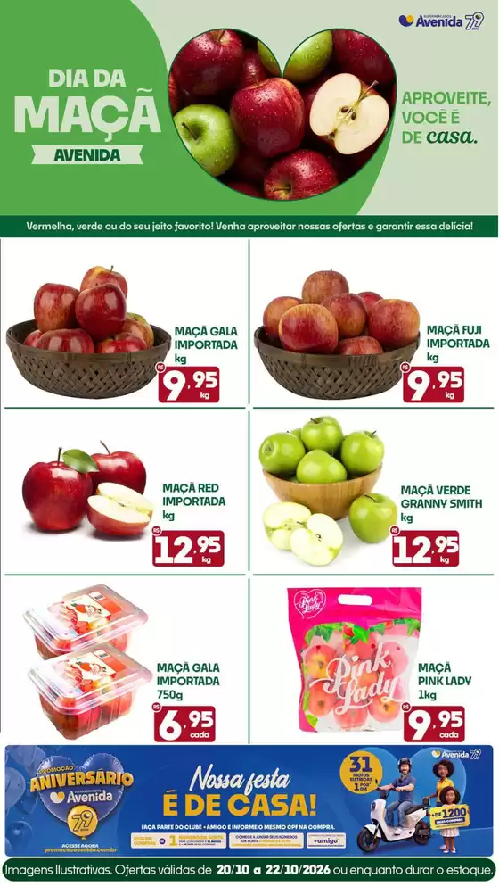 Catálogo Supermercados Avenida | Promoções especiais em andamento | 2026-10-20T00:00:00.000Z - 2026-10-22T00:00:00.000Z