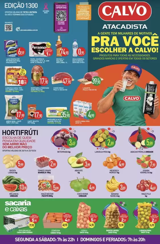 Catálogo Calvo Atacadista | Grandes descontos em produtos selecionados | 2026-10-19T00:00:00.000Z - 2026-10-26T00:00:00.000Z