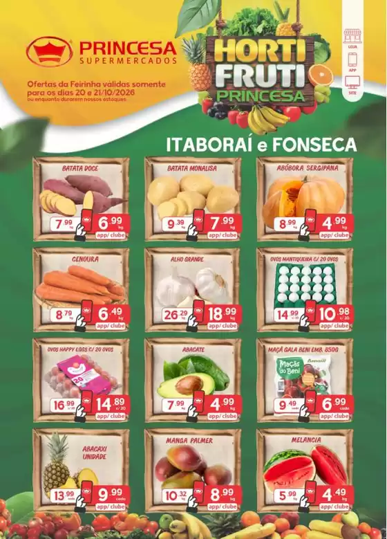 Catálogo Princesa Supermercados | Ferinha Itaborai e Fonseca - 20 e 2110 | 2026-10-20T00:00:00.000Z - 2026-10-21T00:00:00.000Z