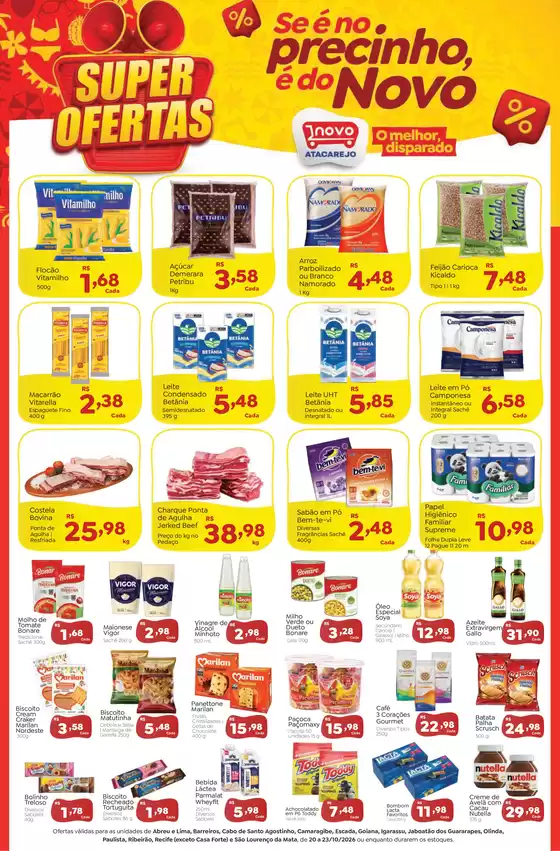 Catálogo Novo Atacarejo | Super Ofertas | 2026-10-20T00:00:00.000Z - 2026-10-23T00:00:00.000Z