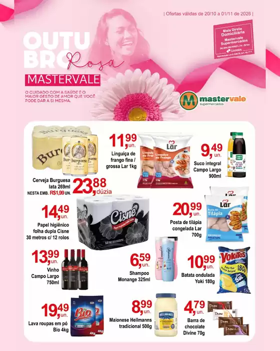 Catálogo Mastervale Supermercados | Outobre Rose | 2026-10-21T00:00:00.000Z - 2026-11-01T00:00:00.000Z