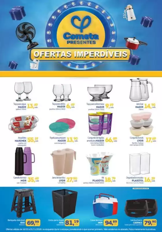 Catálogo Cometa Supermercados | COMETA PRESENTES | 2026-10-21T00:00:00.000Z - 2026-11-01T00:00:00.000Z