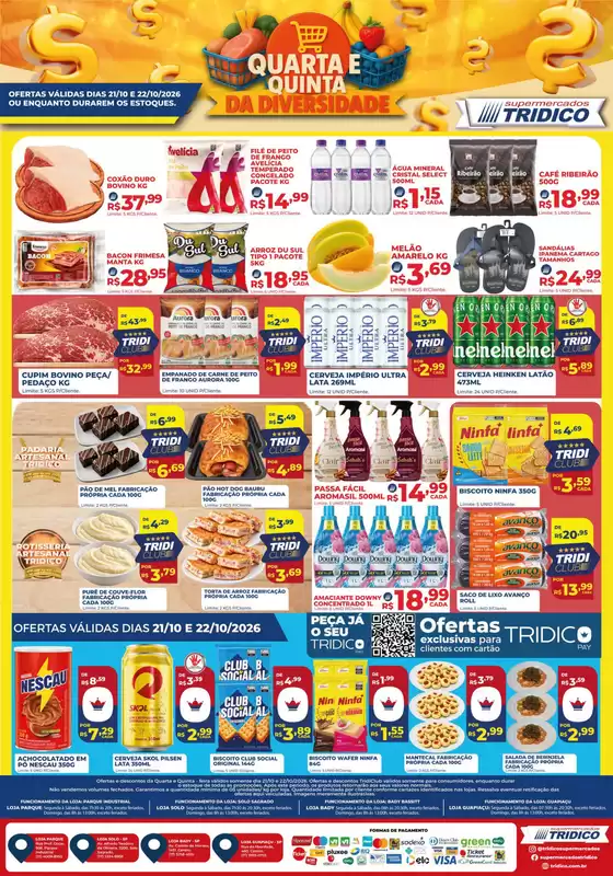 Catálogo Supermercados Tridico | QUARTA E5 QUINTAE DA DIVERSIDADE | 2026-10-21T00:00:00.000Z - 2026-10-22T00:00:00.000Z