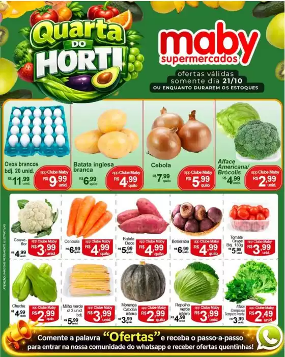 Catálogo Maby Supermercados | Grandes descontos em produtos selecionados | 2026-10-21T00:00:00.000Z - 2026-10-21T00:00:00.000Z