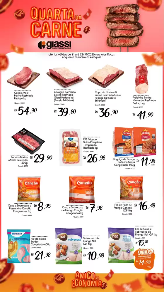 Catálogo Giassi Supermercados | Encarte Giassi Supermercados | 2026-10-21T00:00:00.000Z - 2026-10-22T00:00:00.000Z