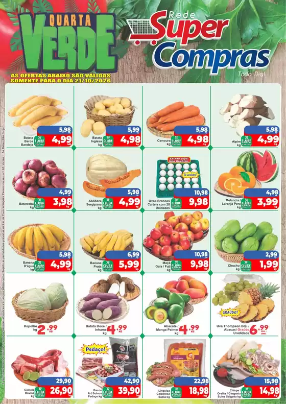 Catálogo Rede Super Compras | Ótima oferta para caçadores de pechinchas | 2026-10-21T00:00:00.000Z - 2026-10-21T00:00:00.000Z