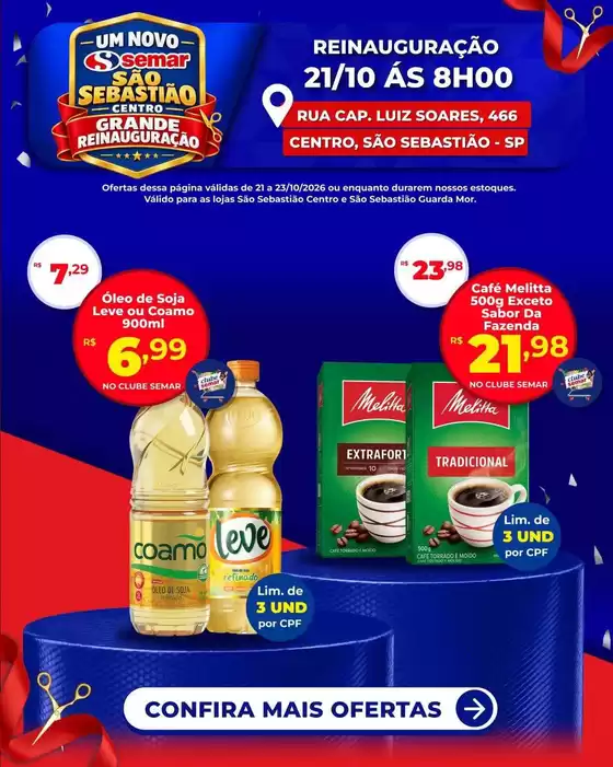 Catálogo Semar Supermercado | Promoções especiais em andamento | 2026-10-21T00:00:00.000Z - 2026-10-23T00:00:00.000Z