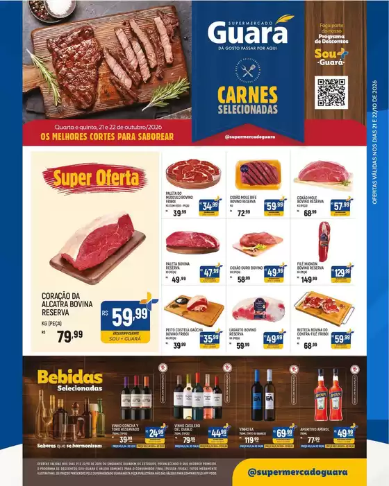 Catálogo Supermercado Guará | Nossas melhores ofertas para você | 2026-10-21T00:00:00.000Z - 2026-10-22T00:00:00.000Z
