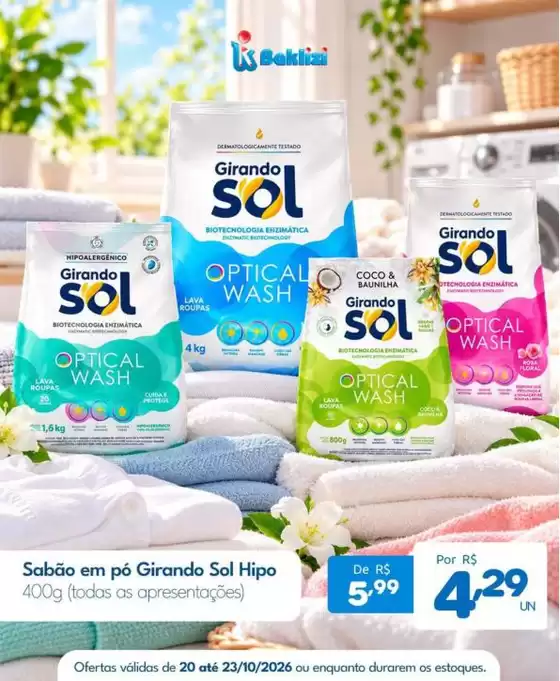 Catálogo Supermercados Baklizi | Ofertas exclusivas para nossos clientes | 2026-10-20T00:00:00.000Z - 2026-10-23T00:00:00.000Z
