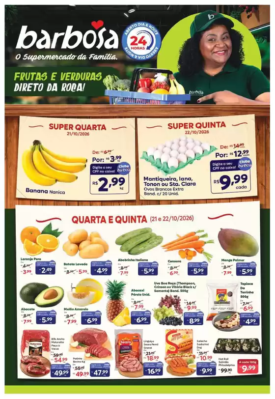 Catálogo Barbosa Supermercados | Quarta e Quinta | 2026-10-21T00:00:00.000Z - 2026-10-22T00:00:00.000Z