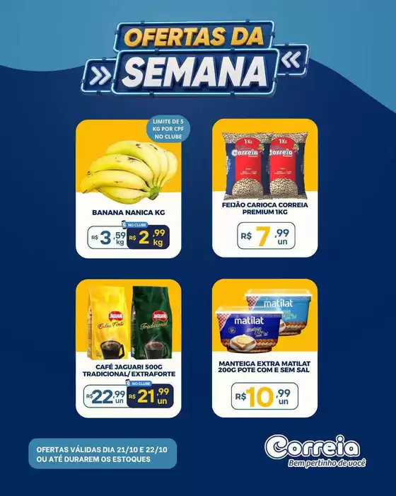 Catálogo Supermercados Correia | Descubra ofertas atraentes | 2026-10-21T00:00:00.000Z - 2026-10-22T00:00:00.000Z