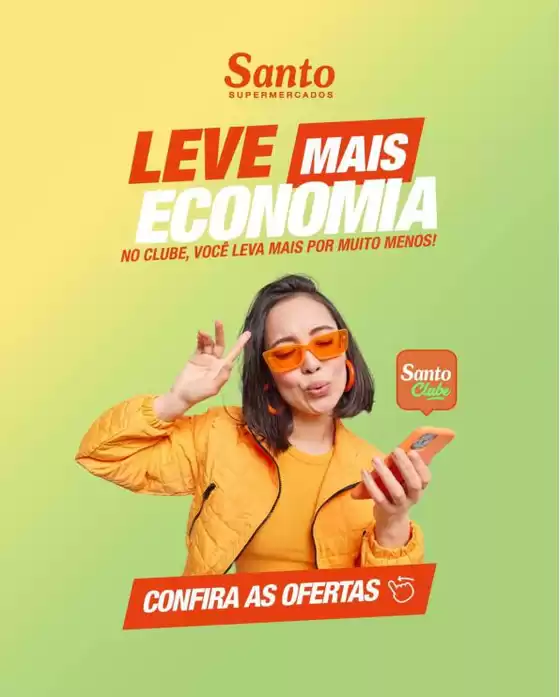 Catálogo Santo Supermercados | Encarte Santo Supermercados | 2026-10-21T00:00:00.000Z - 2026-10-27T00:00:00.000Z