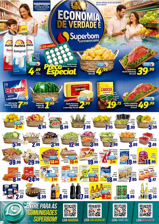 Catálogo Superbom Supermercados | Ofertas exclusivas para nossos clientes | 2026-10-20T00:00:00.000Z - 2026-10-22T00:00:00.000Z
