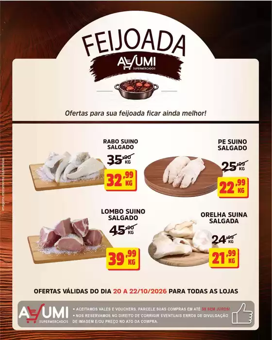 Catálogo Ayumi Supermercados | Melhores ofertas para todos os caçadores de pechinchas | 2026-10-20T00:00:00.000Z - 2026-10-22T00:00:00.000Z