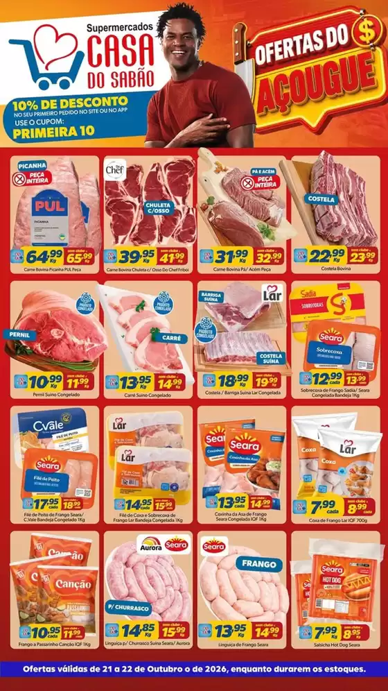 Catálogo Casa do Sabão | OFERTAS DO AÇOUGU | 2026-10-21T00:00:00.000Z - 2026-10-22T00:00:00.000Z