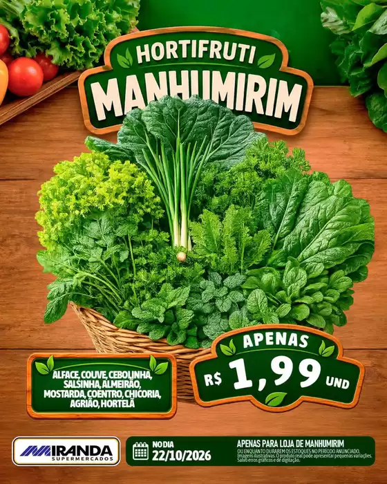 Catálogo Miranda Supermercados | HORTI FRÚTI | 2026-10-22T00:00:00.000Z - 2026-10-22T00:00:00.000Z