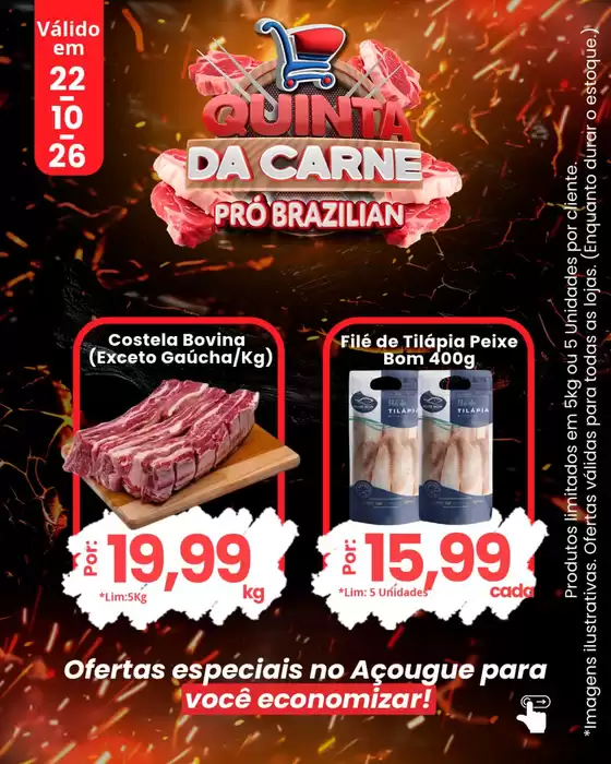 Catálogo Supermercados Pró Brazilian | Quinta da Carne | 2026-10-22T00:00:00.000Z - 2026-10-22T00:00:00.000Z