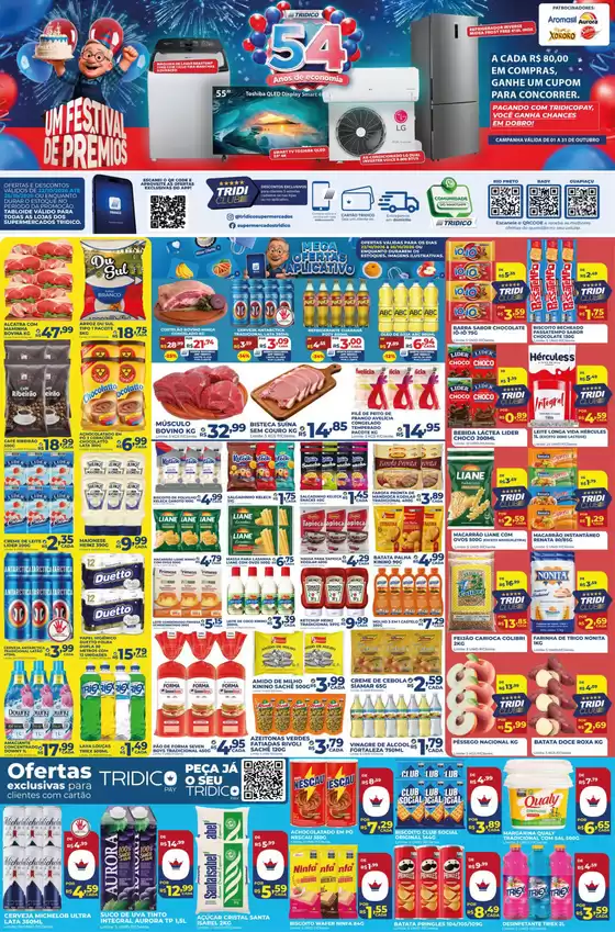 Catálogo Supermercados Tridico em Santos | Anos de economia | 2026-10-22T00:00:00.000Z - 2026-10-25T00:00:00.000Z