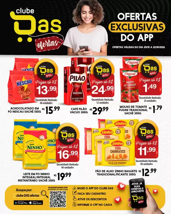 Catálogo Rede DAS em Santos | OFERTAS EXCLUSIVAS DO APP | 2026-10-22T00:00:00.000Z - 2026-10-22T00:00:00.000Z