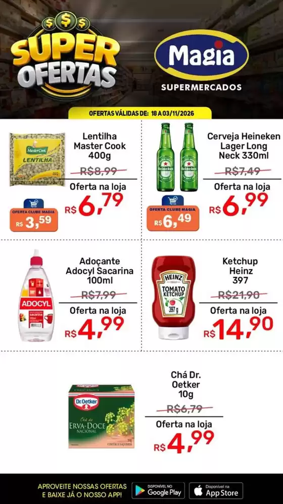 Catálogo Supermercados Magia | Super Ofertas | 2026-10-22T00:00:00.000Z - 2026-11-03T00:00:00.000Z