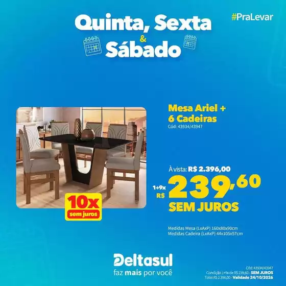 Catálogo Deltasul em Reserva | Economize agora com nossas ofertas | 2026-10-22T00:00:00.000Z - 2026-10-24T00:00:00.000Z
