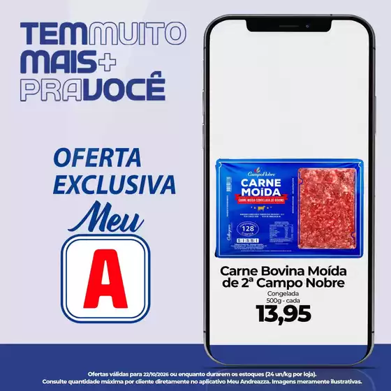 Catálogo Supermercados Andreazza | Ofertas exclusivas e pechinchas | 2026-10-22T00:00:00.000Z - 2026-10-22T00:00:00.000Z